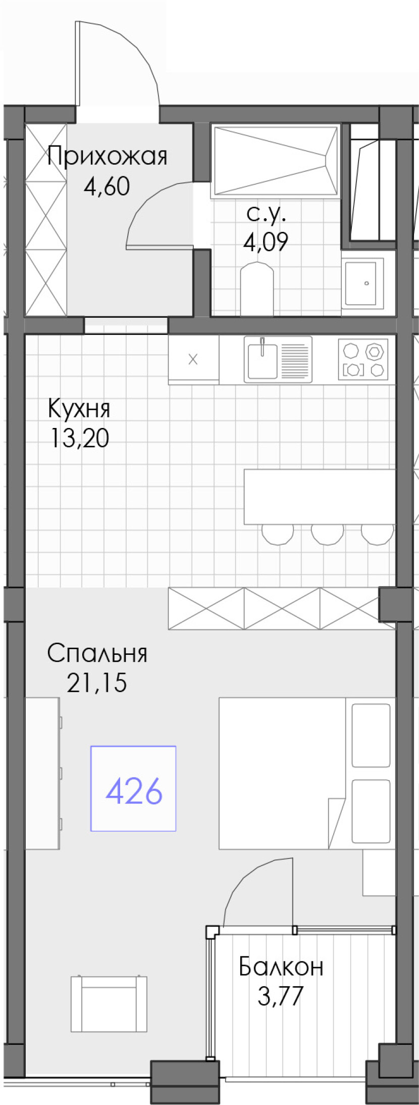 Планировка Номер #426