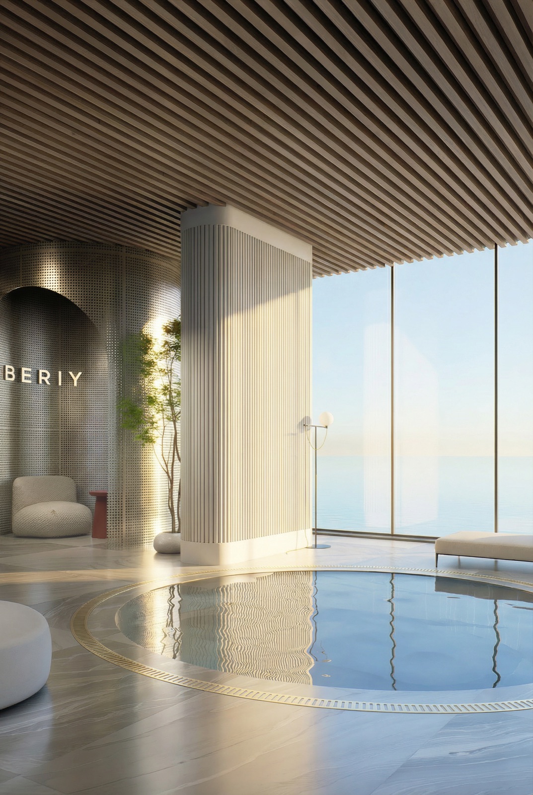 SPA-центр с минеральным бассейном-гротом
